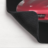 2008 Corvette: Sportwagen: Candy Apple Finish: Mousepad (Ecke)