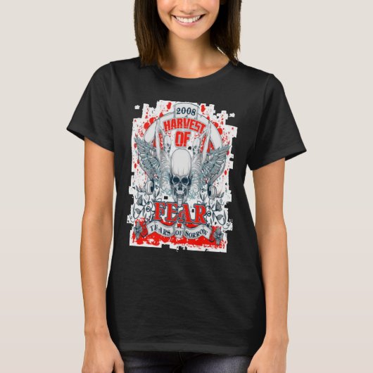 2008 Ernte der Ängste vor Trauer T-Shirt (Vorderseite)