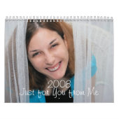 2008 gerade für Sie von mir Kalender (Titelbild)
