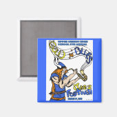 2008 Gold 'n Blues Magnet (Vorderseite/Rückseite)