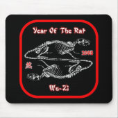 2008-jährig von der Ratte Mousepad (Vorne)