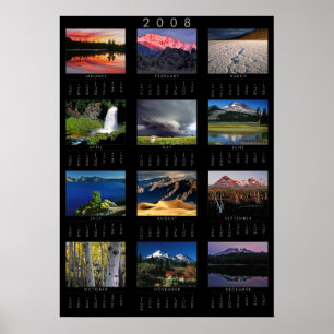 2008 Kalender-Plakat Poster