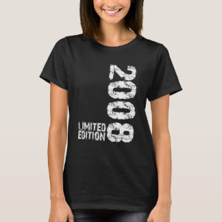 2008 Limited Edition Birthday Vintag Retro_2 T-Shirt
