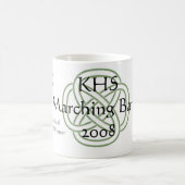 2008 marschierendes Band-GedenkTasse Kaffeetasse (Mittel)