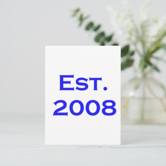 2008 POSTKARTE (Stehend Vorderseite)