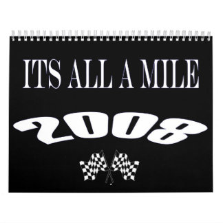 2008 sein alles ein Meilen-Kalender Kalender