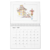 2008 Skizze-Kalender Kalender (Mär 2027)