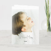 2008 Weihnachtskarte - Schluss Feiertagskarte (Rückseite)