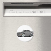 2009-11 Challenger RT Gray-Black Car Magnet (In Situ (Geschirrspüler))