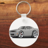 2009-11 Challenger RT Silber Car Schlüsselanhänger (Vorderseite)