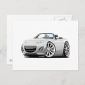 2009-13 Miata Weißwagen Postkarte (Vorne/Hinten)