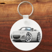 2009-13 Miata Weißwagen Schlüsselanhänger (Vorderseite)