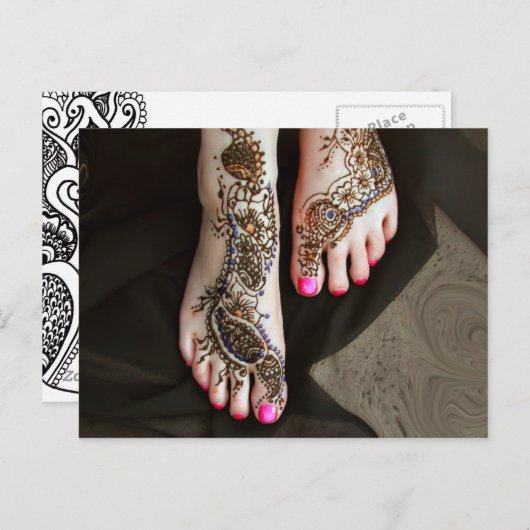 2009_1 Henna Postkarte (Vorne/Hinten)