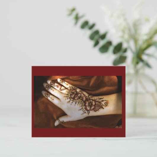 2009_5 Henna Postkarte (Stehend Vorderseite)