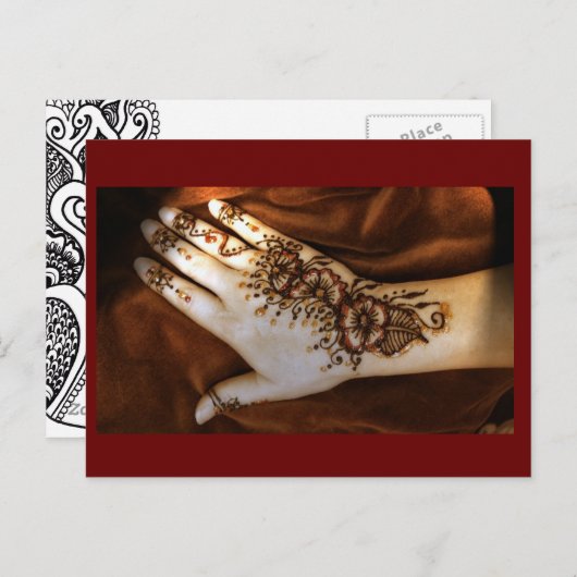 2009_5 Henna Postkarte (Vorne/Hinten)