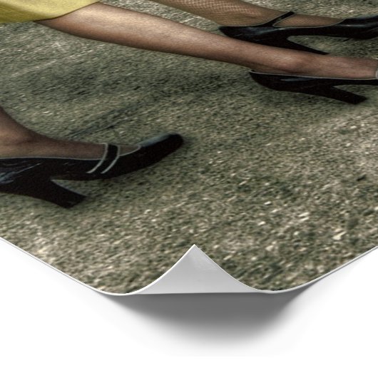 2009 Atomic Bombshells Team Foto Poster (Ecke)