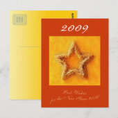 2009 - Beste Wünsche für... -Postkarte Postkarte (Vorne/Hinten)