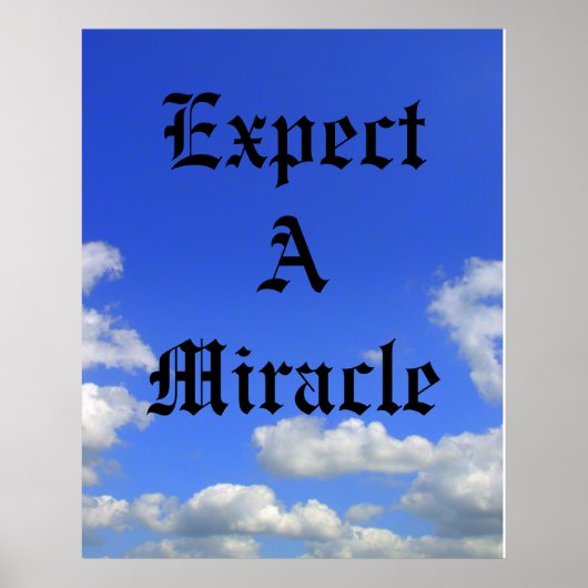 2009-Expect AMiracle Poster (Vorne)
