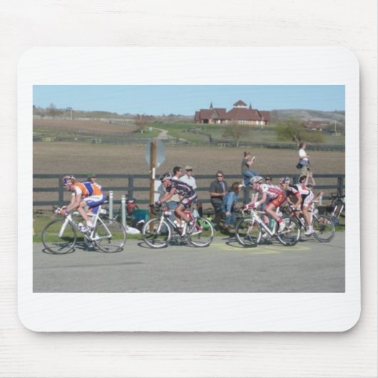 2009 Fahrrad-Rennen Kalifornien Mousepad (Vorne)