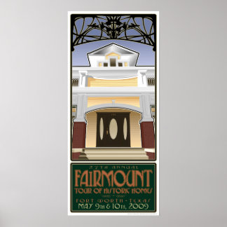 2009 Fairmount Zuhause Tour Poster