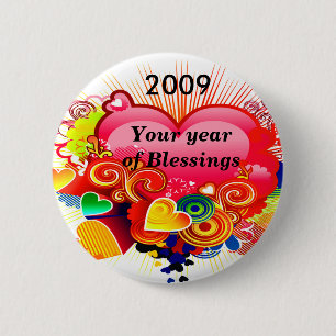 2009 Jahr des Glücks_Button_von Elenne Boothe Button