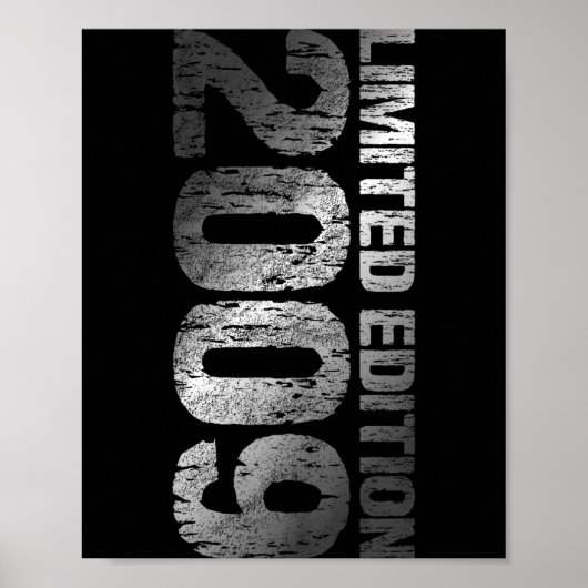 2009 Lied Edition 17. Geburtstag Poster (Vorne)