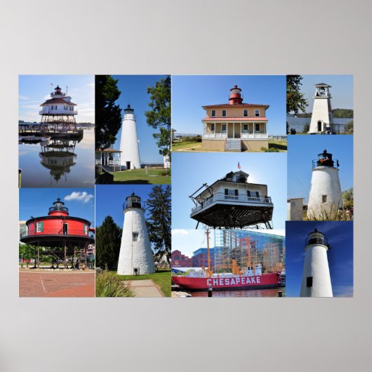 2009 Maryland Lighthouse Challenge Poster (Vorne)