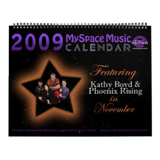 2009 MMC, die KATHY BOYD PHOENIX STEIGEN Kalender