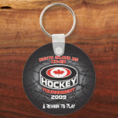 2009 MS Coed Hockey Turnier Schlüsselanhänger (Vorderseite)