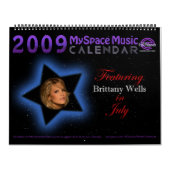 2009 MYSPACEMUSICCALENDAR, die BRETAGNE-BRUNNEN Kalender (Titelbild)