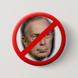 2009 NY Bürgermeister Anti-Bloomberg Pin Button