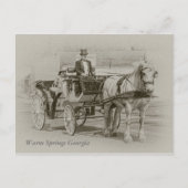 2009 oder 1909?, Warm Springs Georgia Postkarte (Vorderseite)