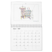 2009 Skizze-Kalender Kalender (Mär 2027)