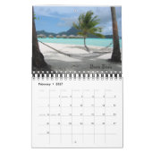 2009 Tahiti-Kalender - kleines 7x11 Kalender (Feb 2027)