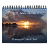 2009 Tahiti-Kalender - kleines 7x11 Kalender (Titelbild)