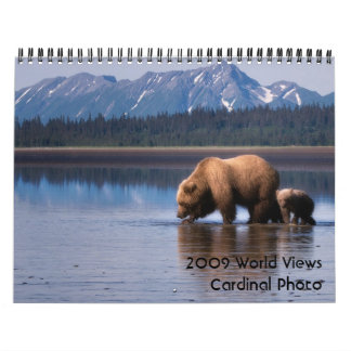 2009 Weltsichten - besonders angefertigt Kalender