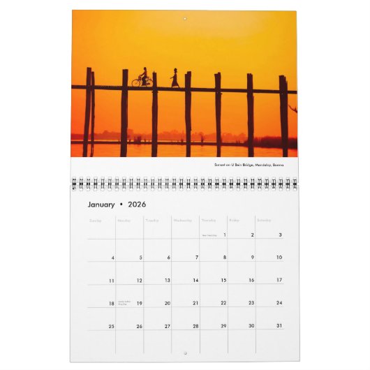 2009 Weltsichten - besonders angefertigt Kalender (Jan 2026)