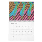 2009 WÜSTEN-COLLAGE - besonders angefertigt Kalender (Feb 2027)