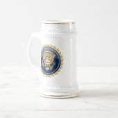 [200] Abzeichen des Präsidenten [PSB] Bierglas (Vorderseite Links)