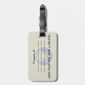 [200] Abzeichen des Präsidenten [PSB] Gepäckanhänger (Rückseite vertikal)