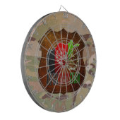 [200] Afghanistan: COA, Flag & Karte Dartscheibe (Vorderseite Links)