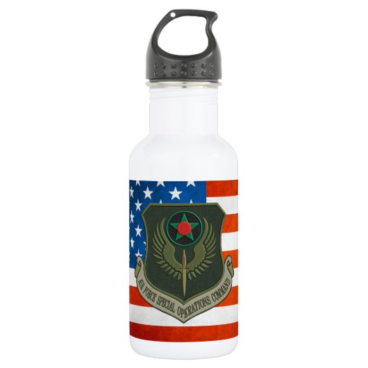 [200] AFSOC-Pflaster [gemildert] Trinkflasche (Vorderseite)