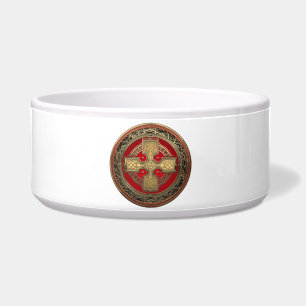 [200] Altes keltisches Sacred Gold Knot Cross Napf