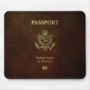 [200] American Passport Cover Mousepad