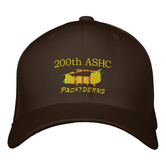 200. ASHC Vietnam CH-47 bestickt Hat Bestickte Kappe (Vorderseite)