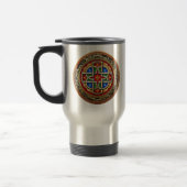 [200] Celtic Cross [Gold+Enamel] Reisebecher (Links)