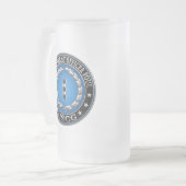 [200] CG: Chief Warrant Officer 4 (CWO4) Mattglas Bierglas (Vorderseite Links)