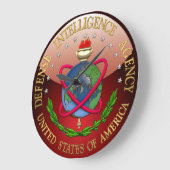 [200] Defense Intelligence Agency: DIA Special Große Wanduhr (Winkel)