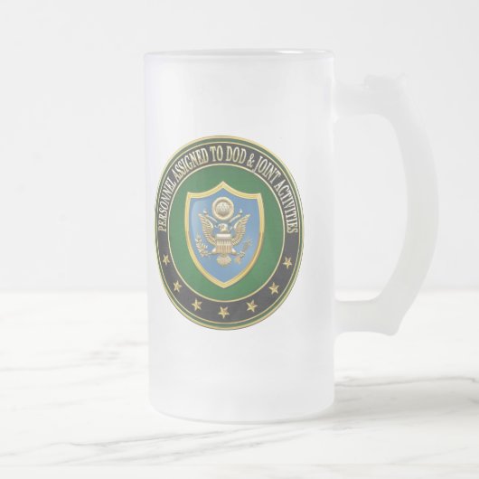 [200] DOD & Joint Activities CSIB Special Edition Mattglas Bierglas (Rechts)