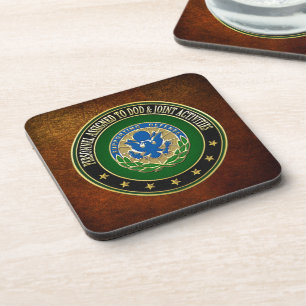 [200] DOD & Joint Activities DUI Special Edition Getränkeuntersetzer
